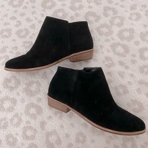 Gianni Bini Black Suede Women’s Ankle Booties